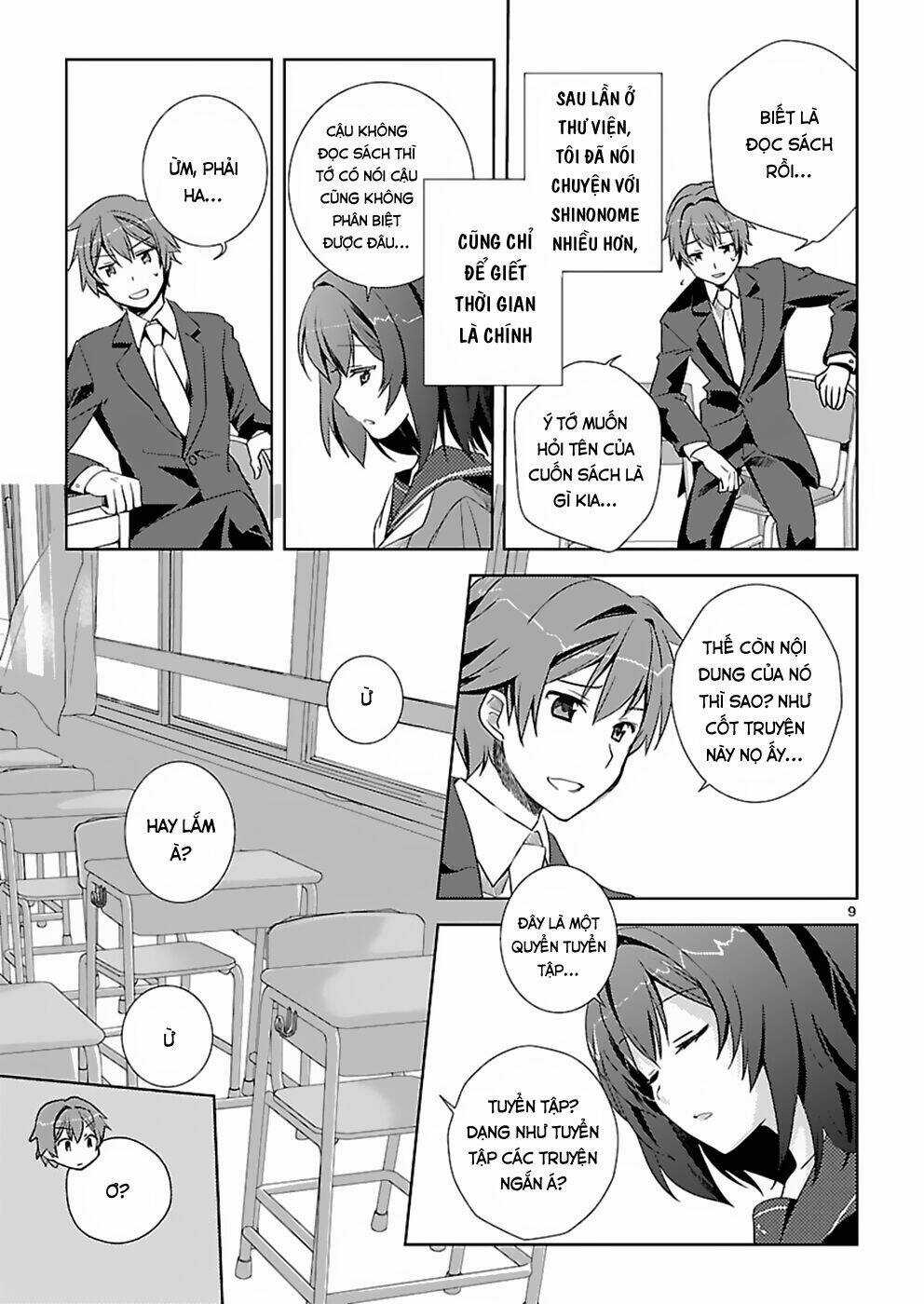 Shinonome Yuuko Wa Tanpen Shousetsu O Aishite Iru Chapter 1 trang 9