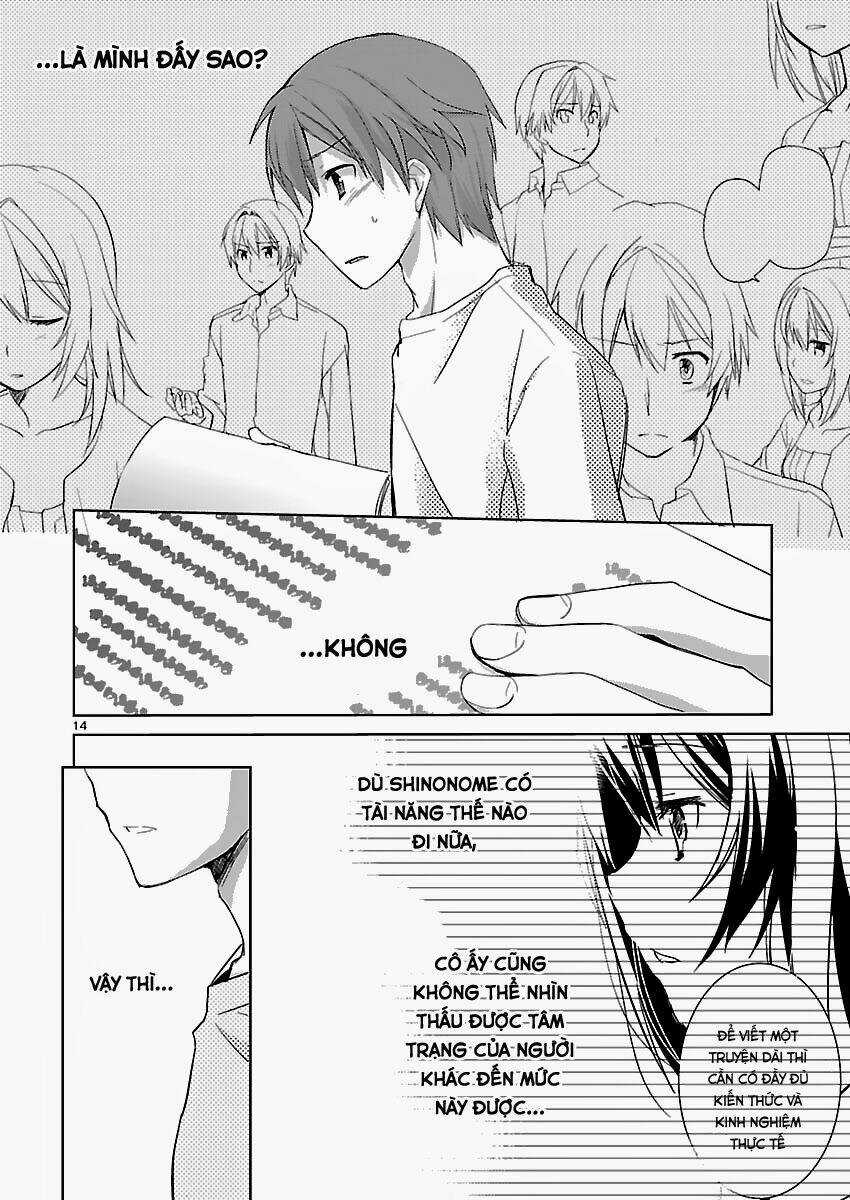 Shinonome Yuuko Wa Tanpen Shousetsu O Aishite Iru Chapter 10 trang 13