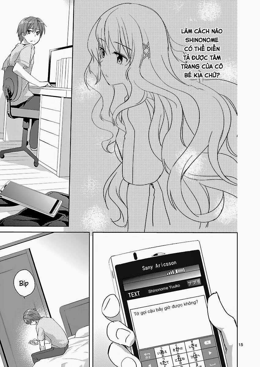 Shinonome Yuuko Wa Tanpen Shousetsu O Aishite Iru Chapter 10 trang 14