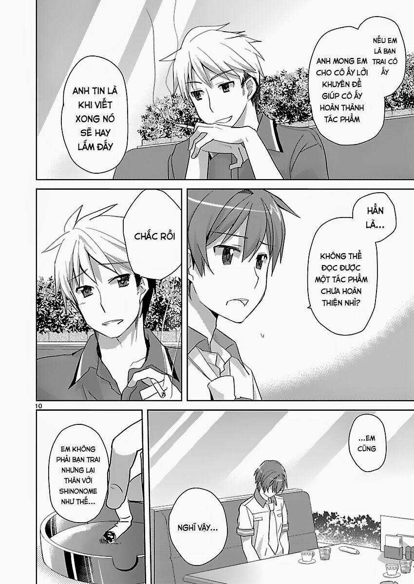 Shinonome Yuuko Wa Tanpen Shousetsu O Aishite Iru Chapter 10 trang 9