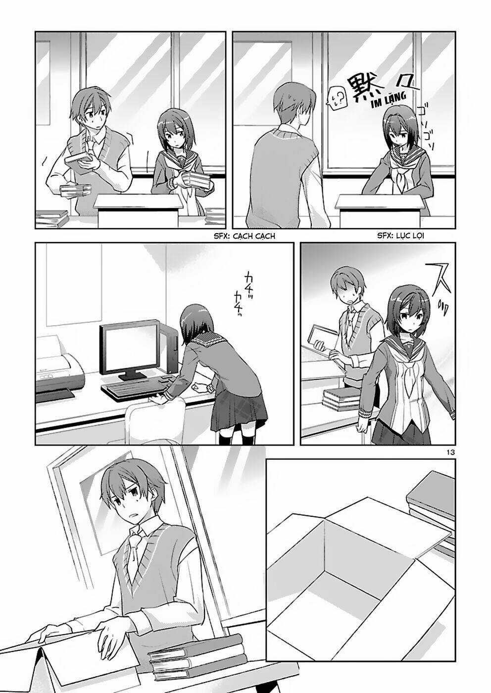 Shinonome Yuuko Wa Tanpen Shousetsu O Aishite Iru Chapter 2 trang 12