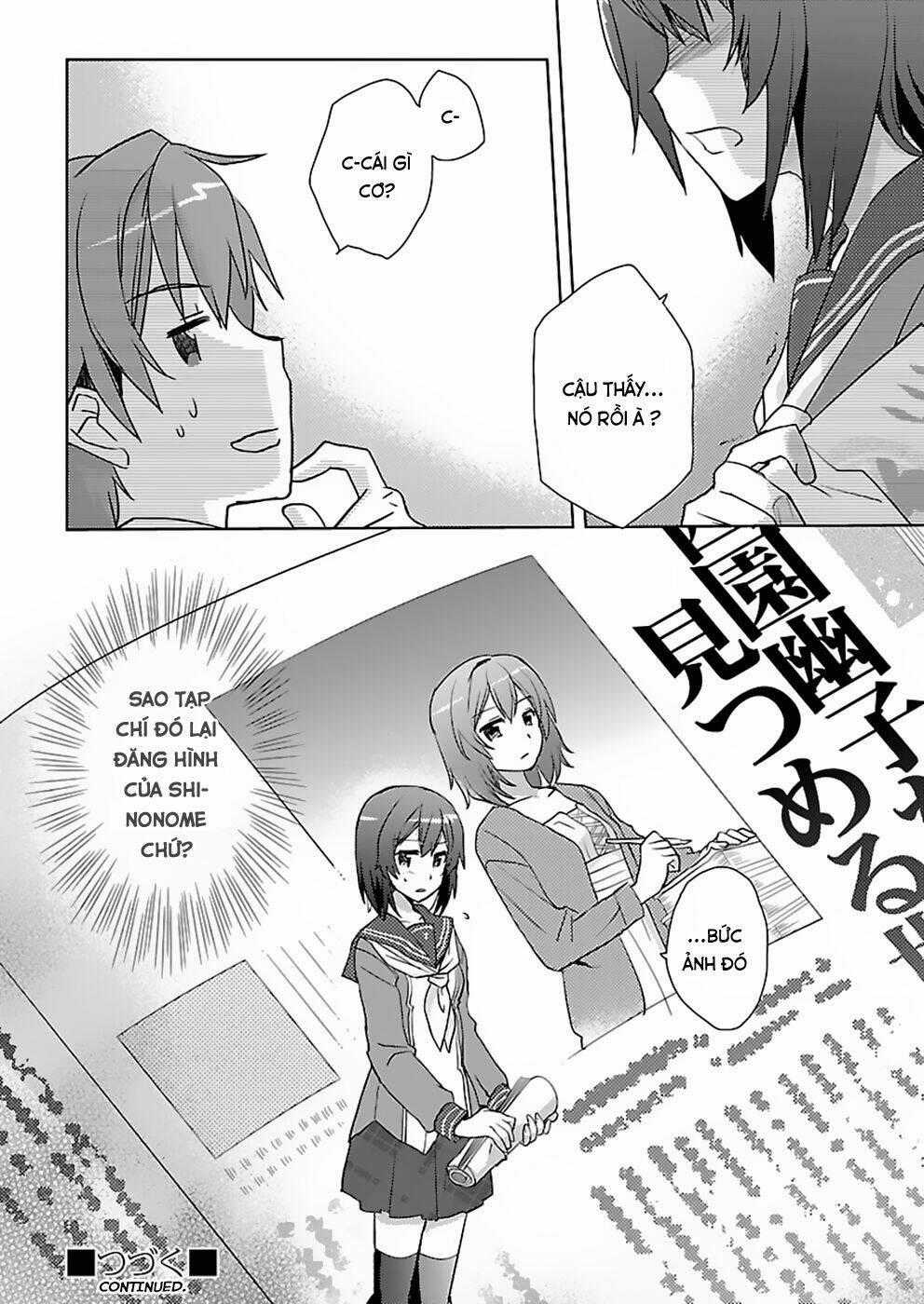 Shinonome Yuuko Wa Tanpen Shousetsu O Aishite Iru Chapter 2 trang 17