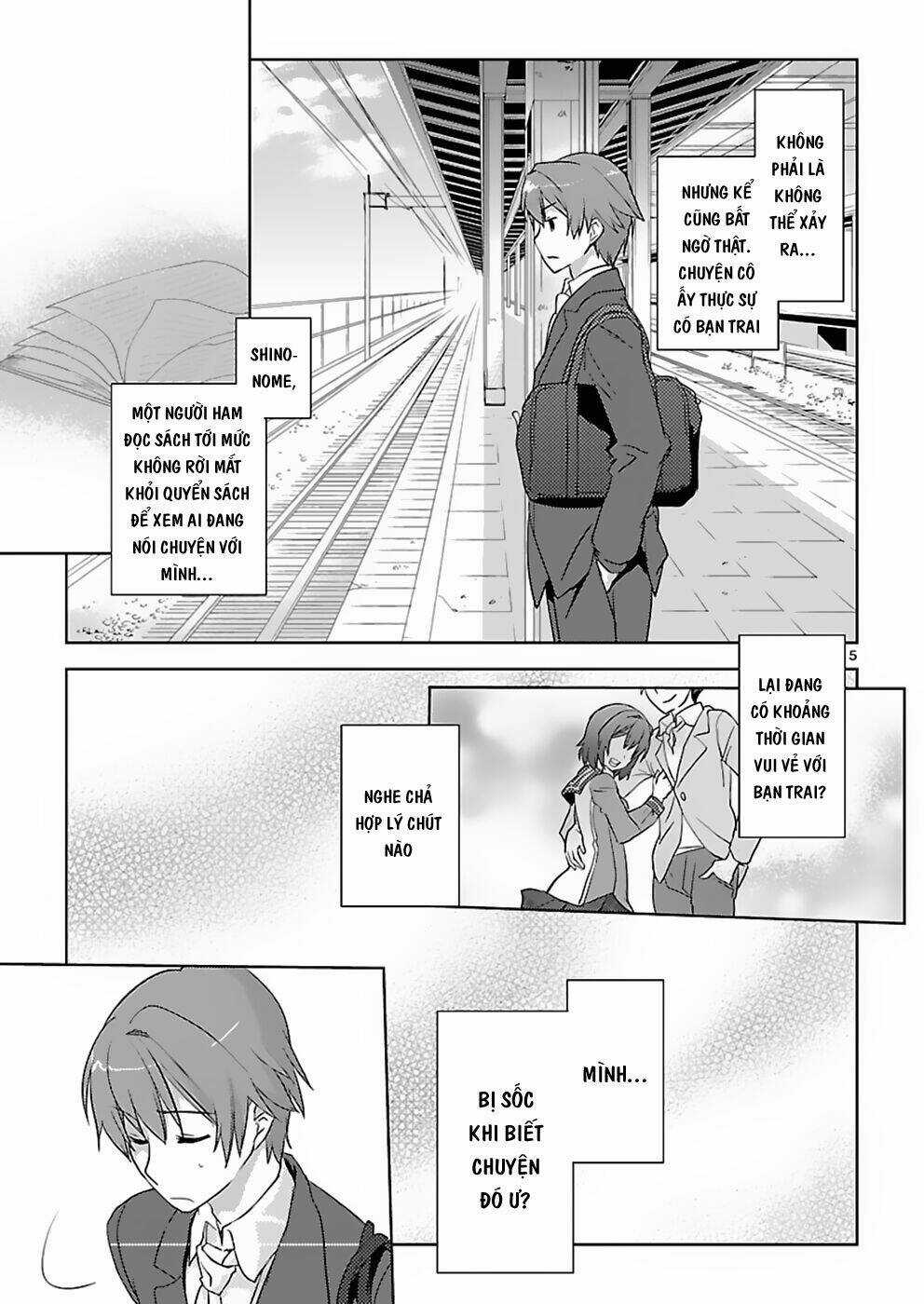 Shinonome Yuuko Wa Tanpen Shousetsu O Aishite Iru Chapter 2 trang 4