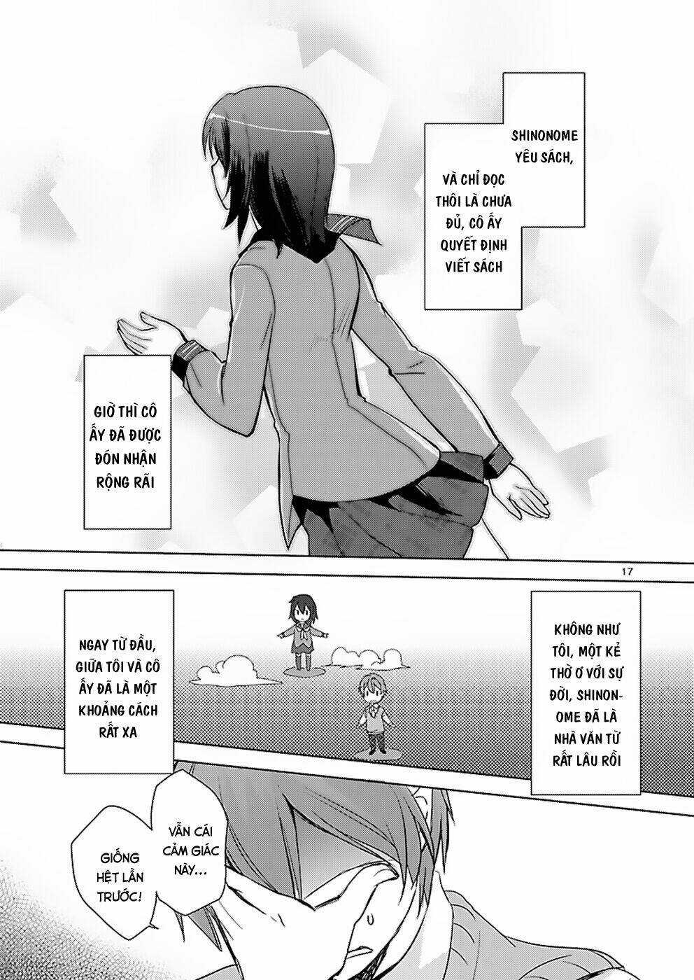 Shinonome Yuuko Wa Tanpen Shousetsu O Aishite Iru Chapter 3 trang 16