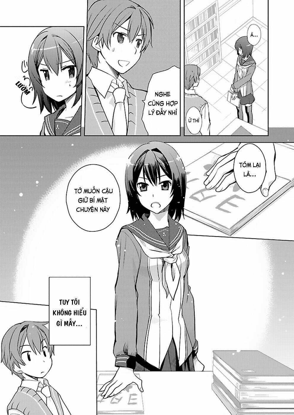 Shinonome Yuuko Wa Tanpen Shousetsu O Aishite Iru Chapter 3 trang 4