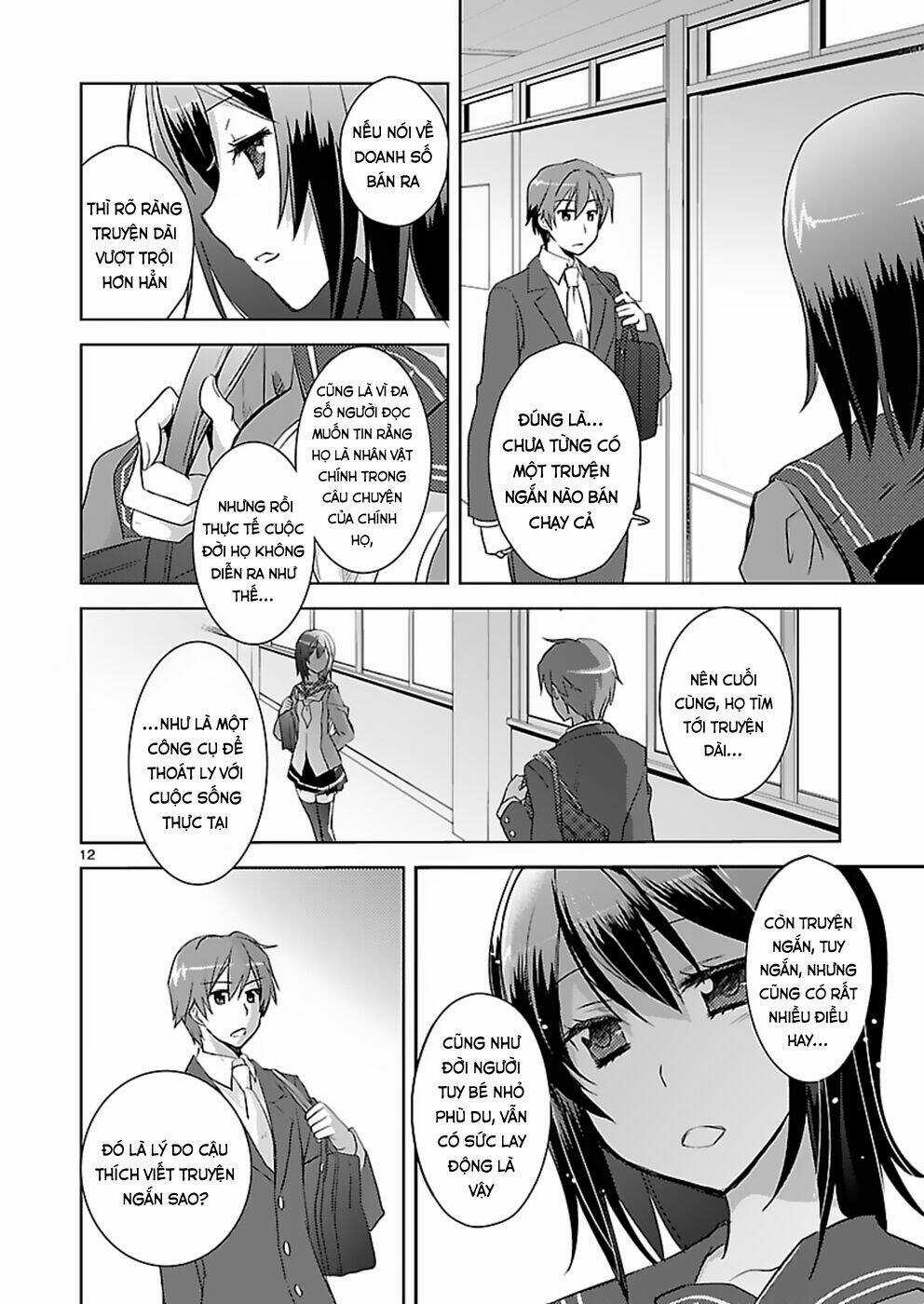 Shinonome Yuuko Wa Tanpen Shousetsu O Aishite Iru Chapter 4 trang 11