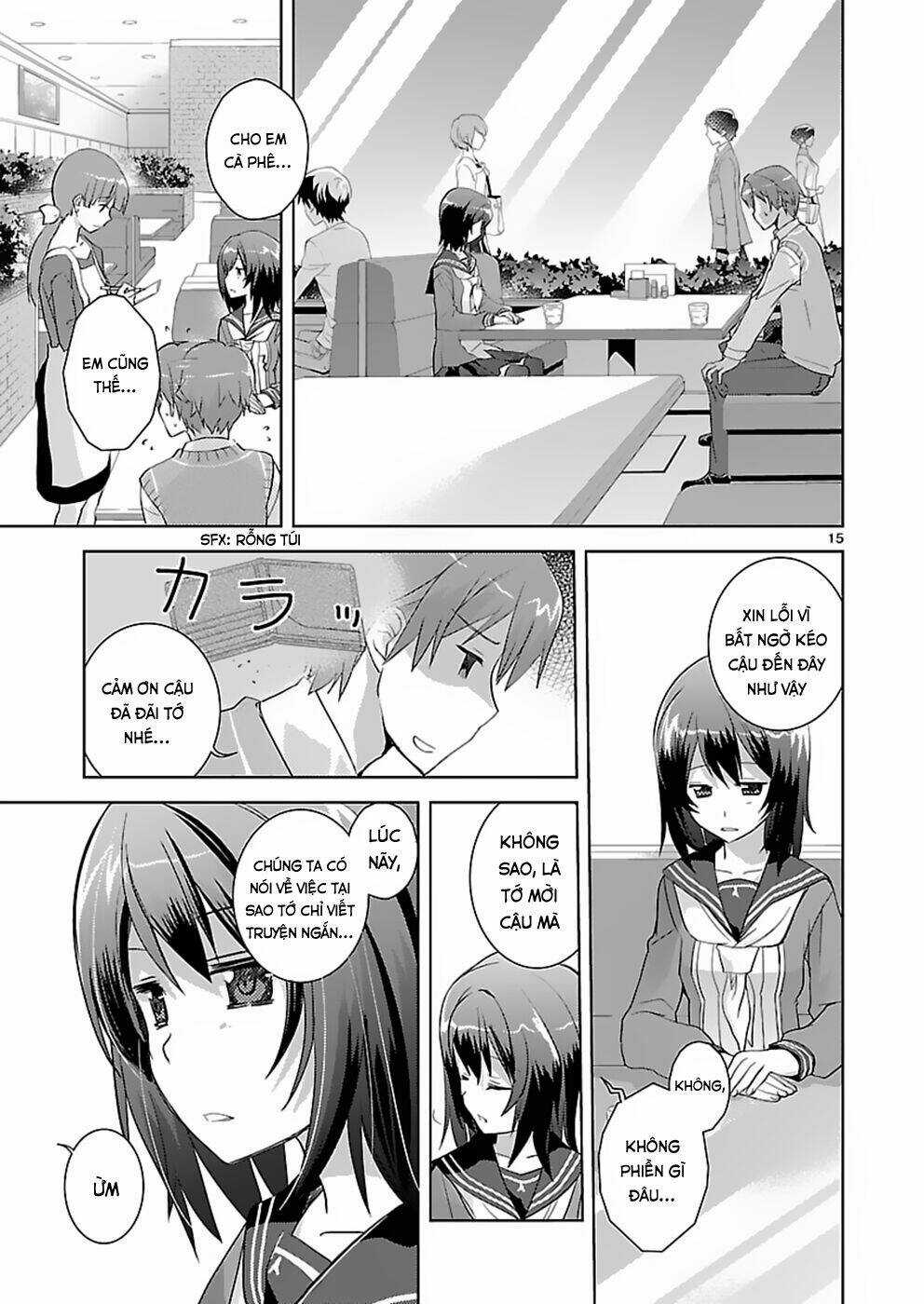Shinonome Yuuko Wa Tanpen Shousetsu O Aishite Iru Chapter 4 trang 14