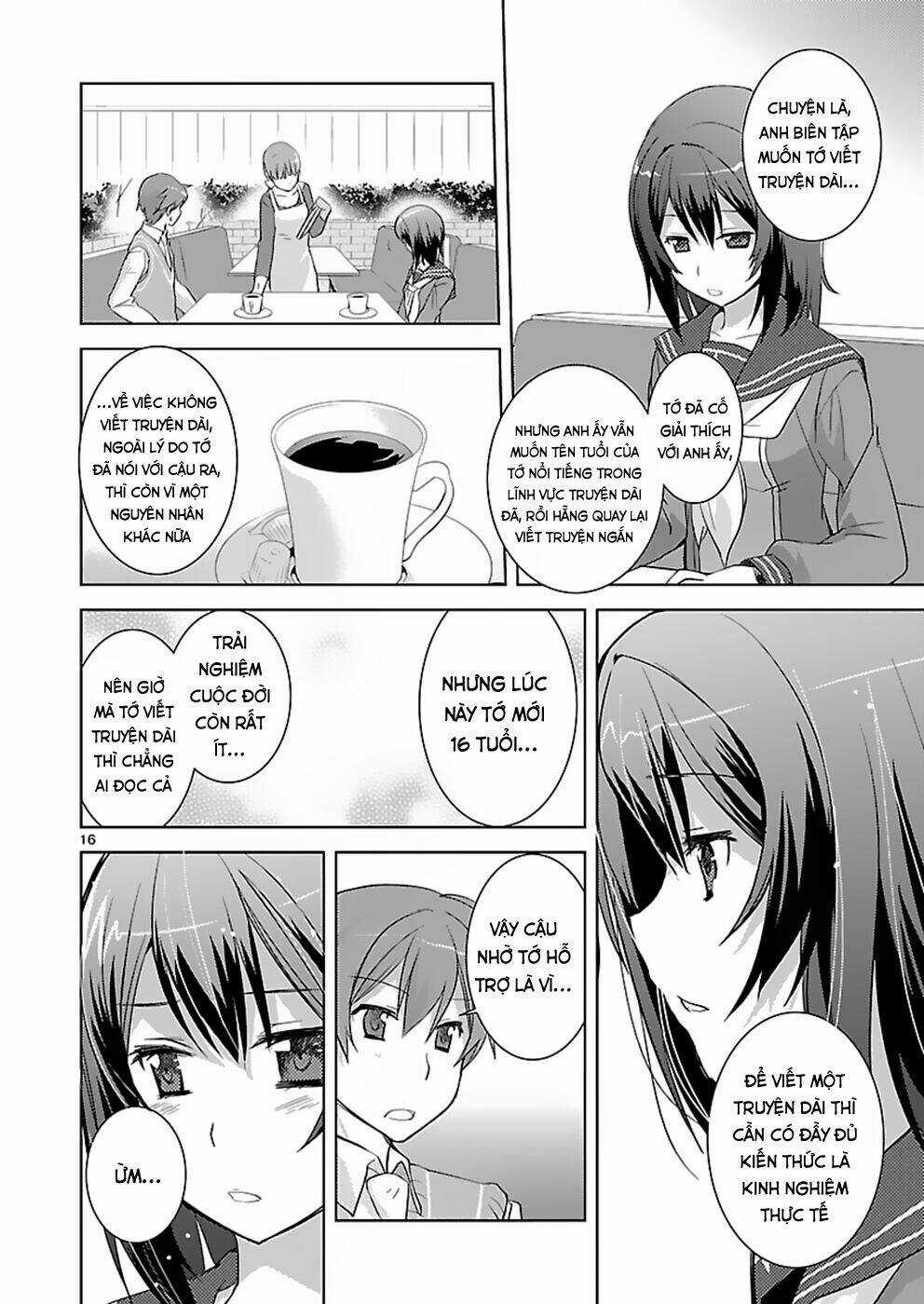 Shinonome Yuuko Wa Tanpen Shousetsu O Aishite Iru Chapter 4 trang 15