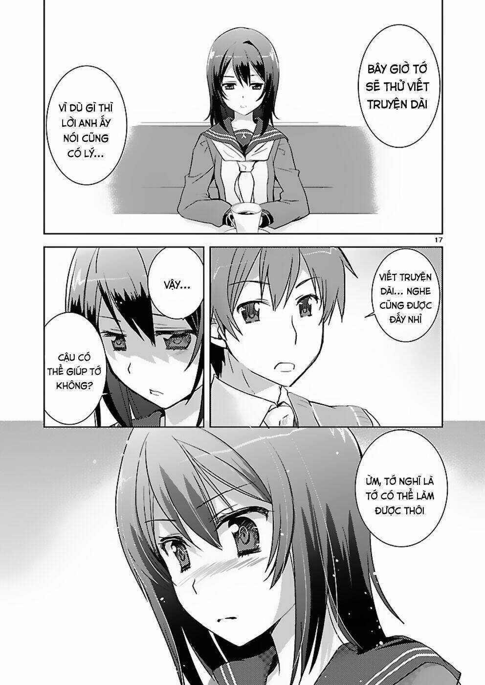 Shinonome Yuuko Wa Tanpen Shousetsu O Aishite Iru Chapter 4 trang 16