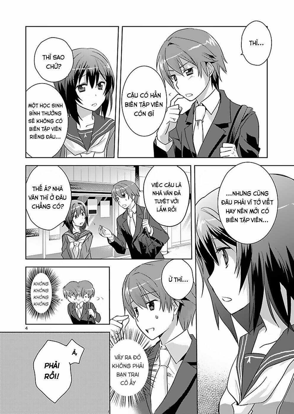 Shinonome Yuuko Wa Tanpen Shousetsu O Aishite Iru Chapter 4 trang 3