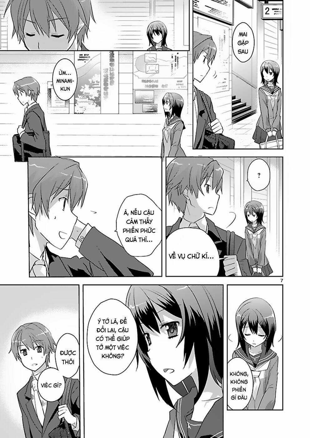Shinonome Yuuko Wa Tanpen Shousetsu O Aishite Iru Chapter 4 trang 6