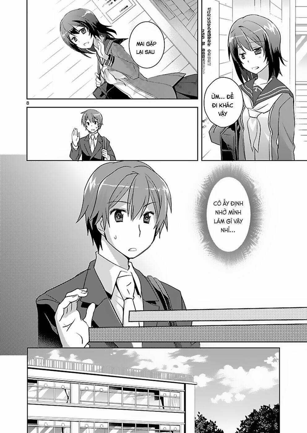 Shinonome Yuuko Wa Tanpen Shousetsu O Aishite Iru Chapter 4 trang 7