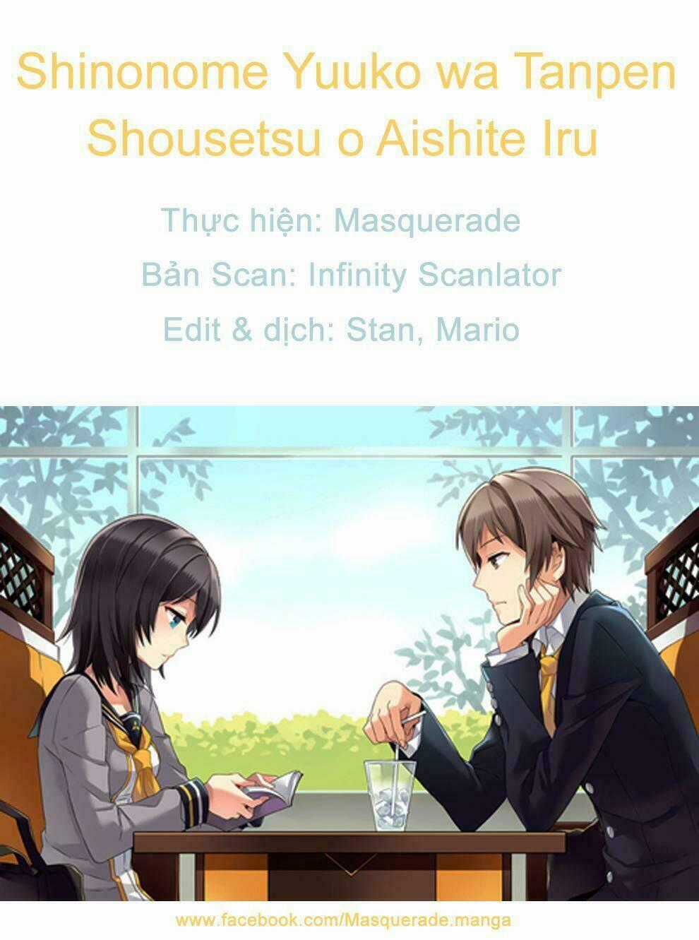 Shinonome Yuuko Wa Tanpen Shousetsu O Aishite Iru Chapter 7.2 trang 13