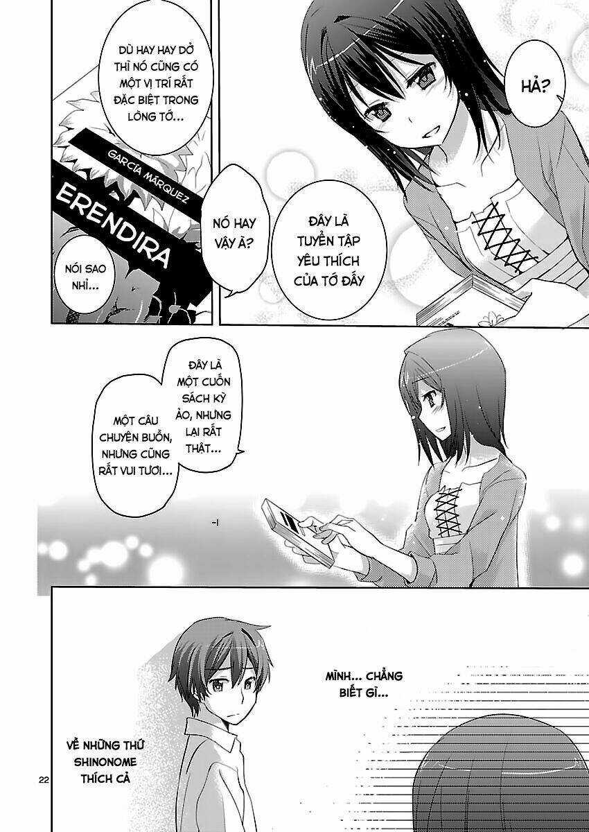 Shinonome Yuuko Wa Tanpen Shousetsu O Aishite Iru Chapter 8 trang 21