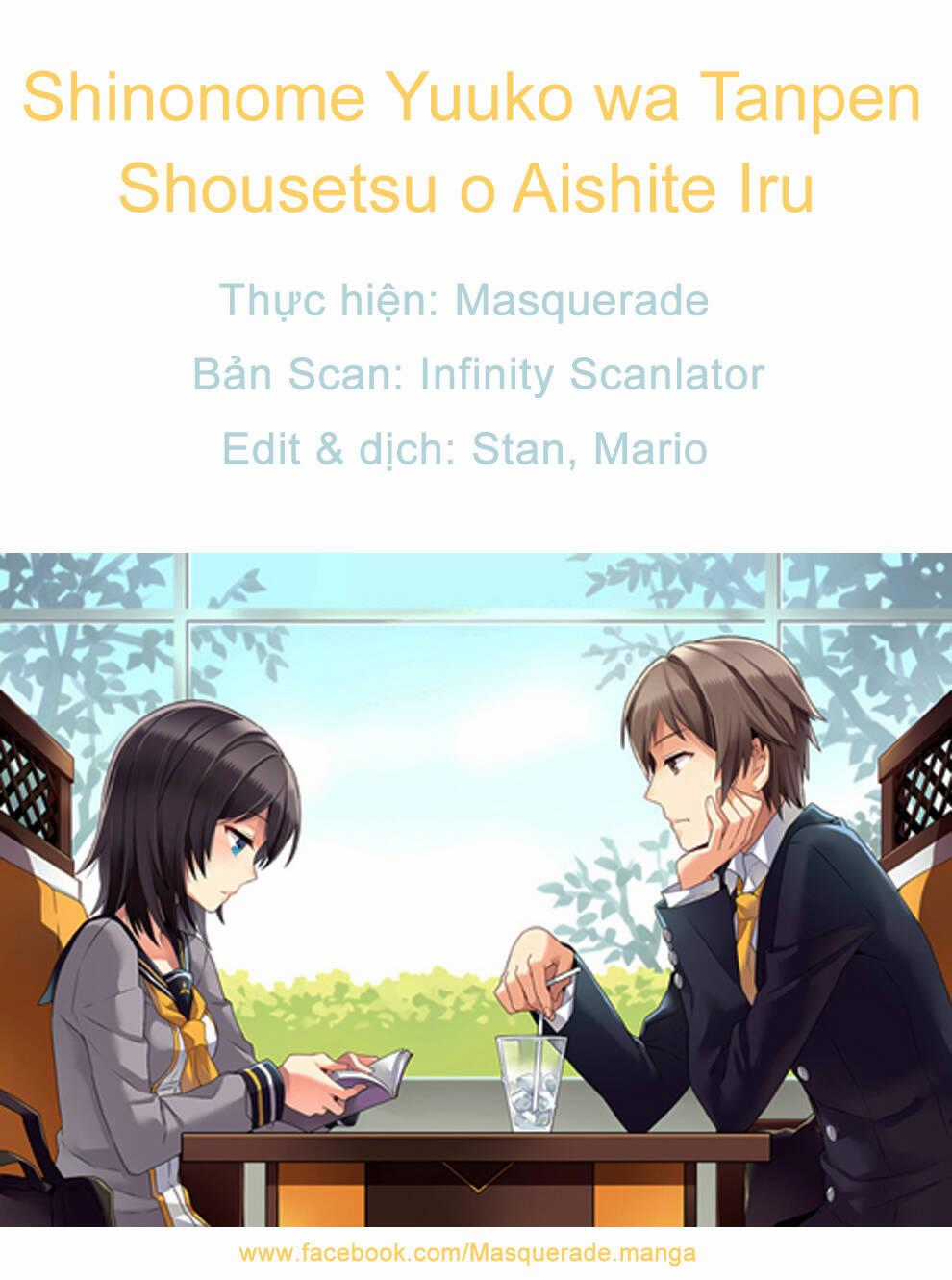 Shinonome Yuuko Wa Tanpen Shousetsu O Aishite Iru Chapter 9 trang 18