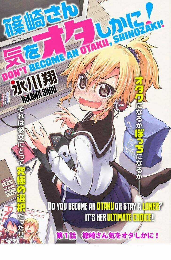 Shinozaki-San Ki O Ota Shika Ni! Chapter 1 trang 2