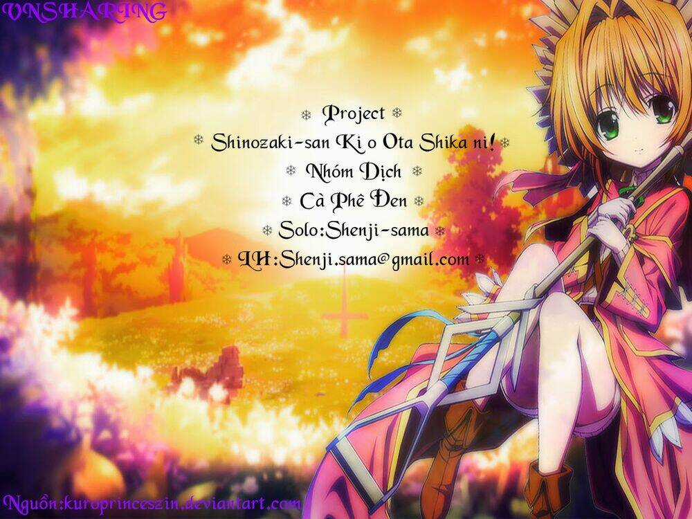 Shinozaki-San Ki O Ota Shika Ni! Chapter 4 trang 34