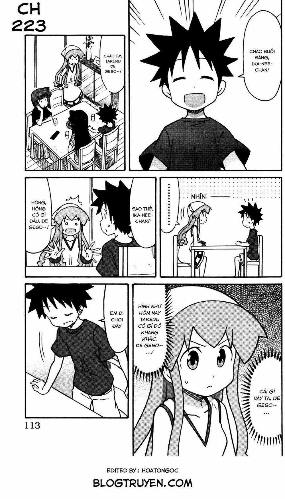 Shinryaku! Ika Musume Chapter 223 trang 1