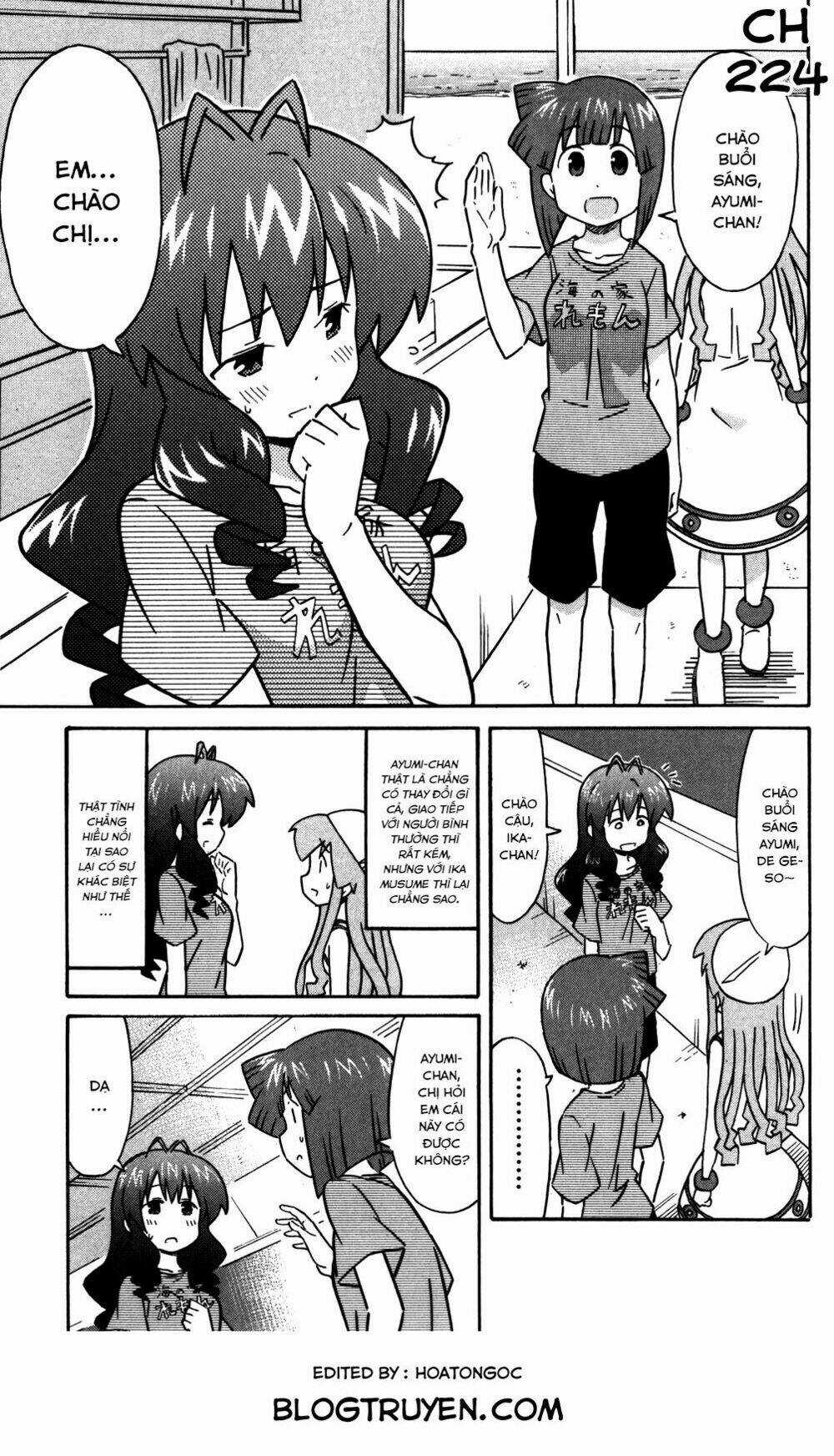 Shinryaku! Ika Musume Chapter 224 trang 1