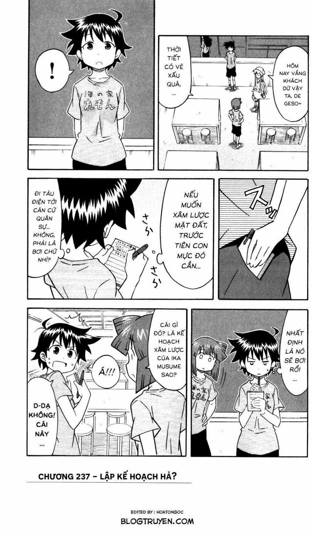 Shinryaku! Ika Musume Chapter 237 trang 1