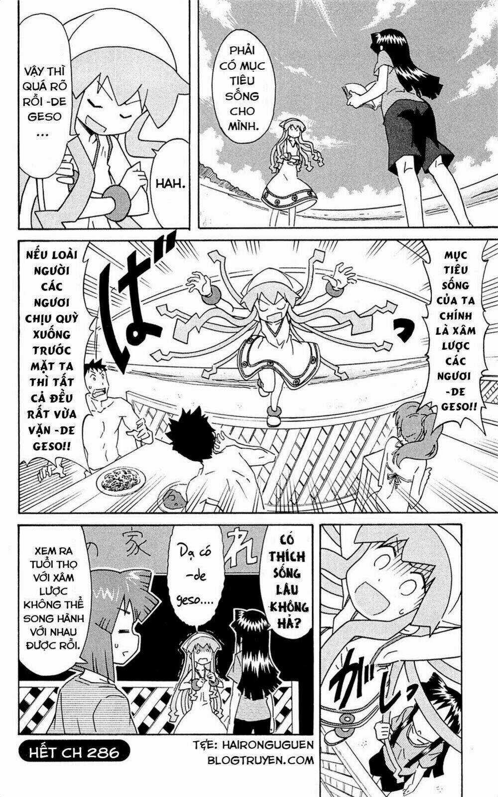 Shinryaku! Ika Musume Chapter 286 trang 14