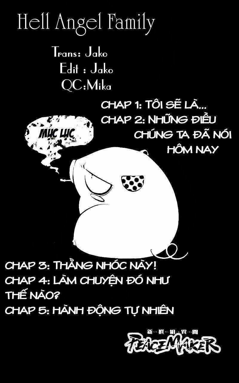 Shinsengumi Imon Peace Maker Chapter 1 trang 3