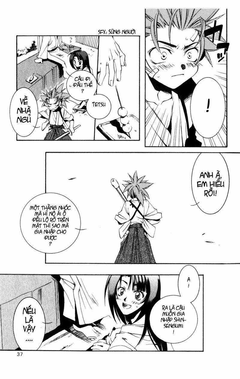 Shinsengumi Imon Peace Maker Chapter 1 trang 35