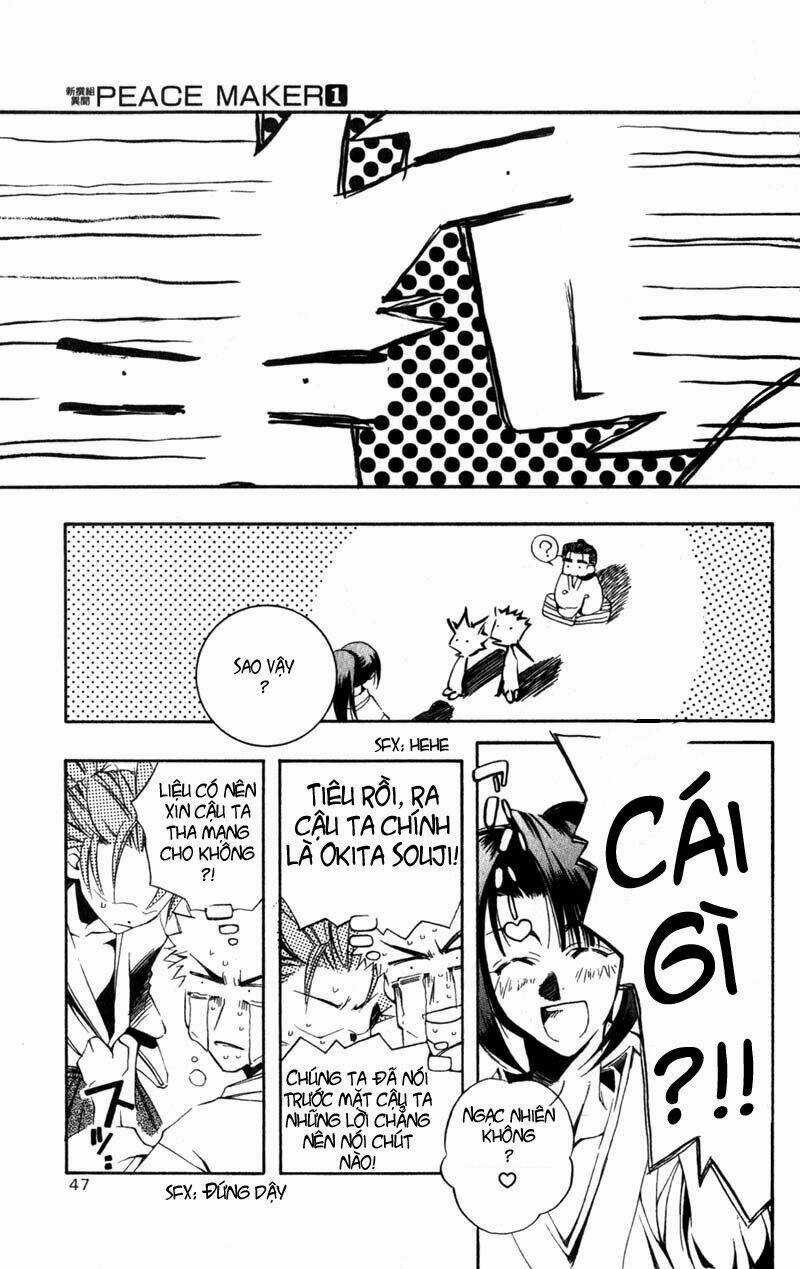 Shinsengumi Imon Peace Maker Chapter 1 trang 45