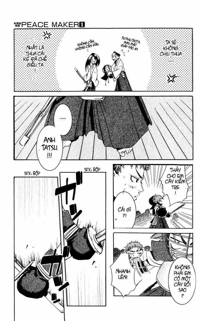 Shinsengumi Imon Peace Maker Chapter 1 trang 52