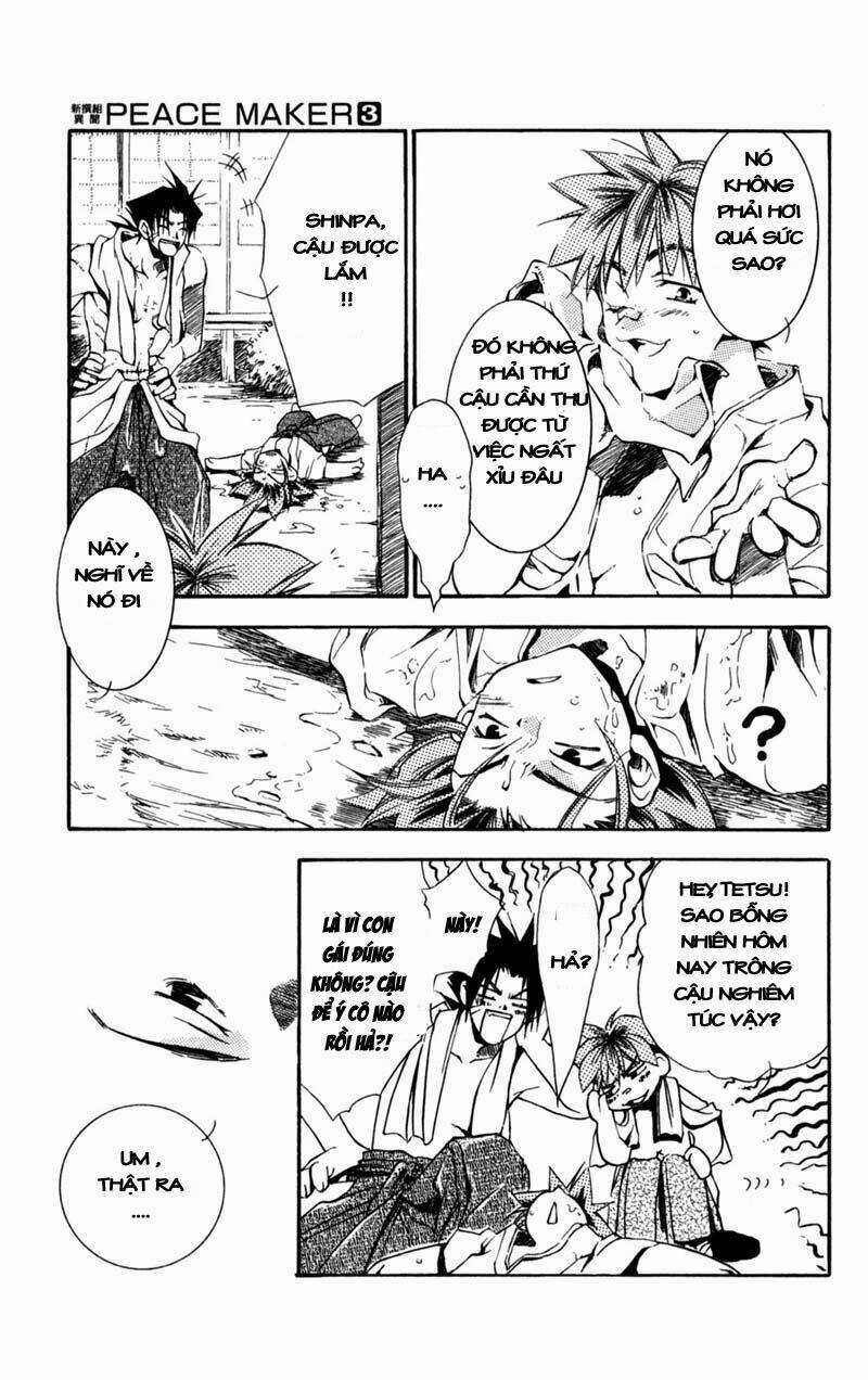 Shinsengumi Imon Peace Maker Chapter 10 trang 11