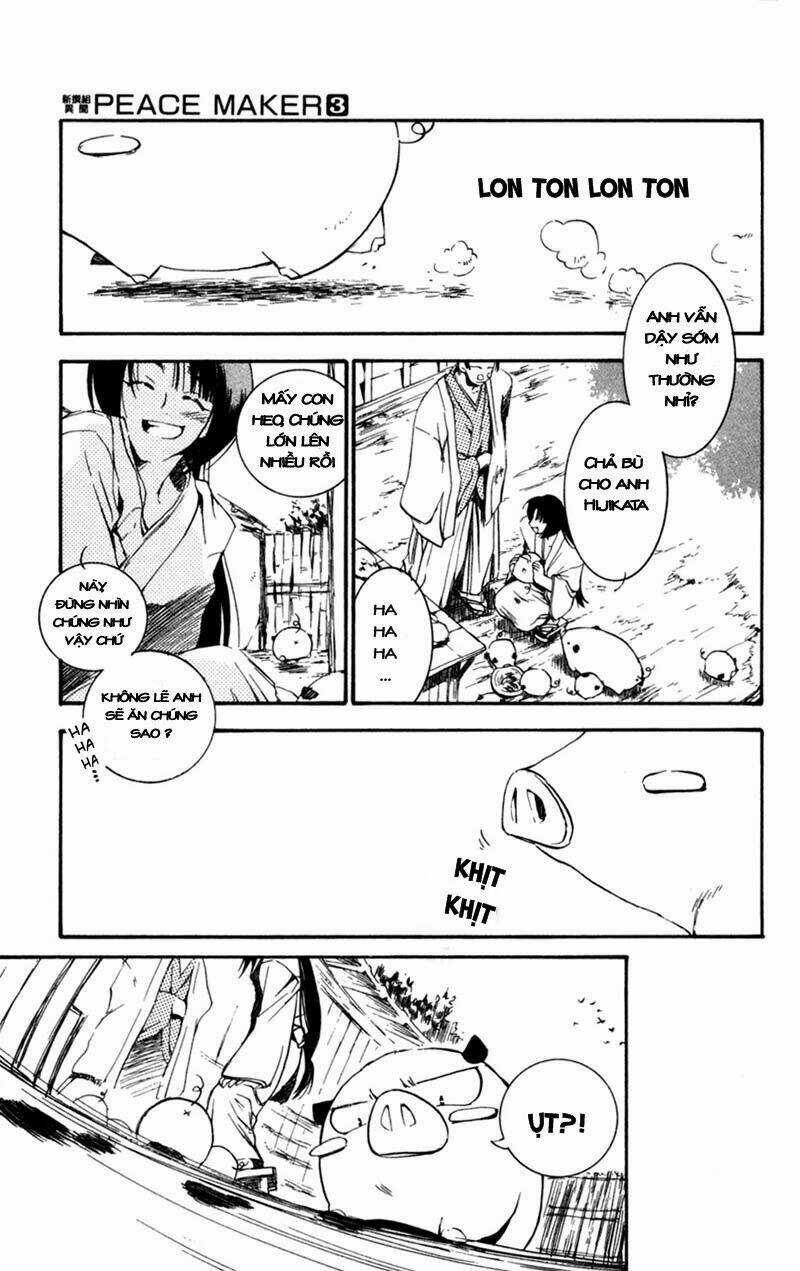 Shinsengumi Imon Peace Maker Chapter 10 trang 5