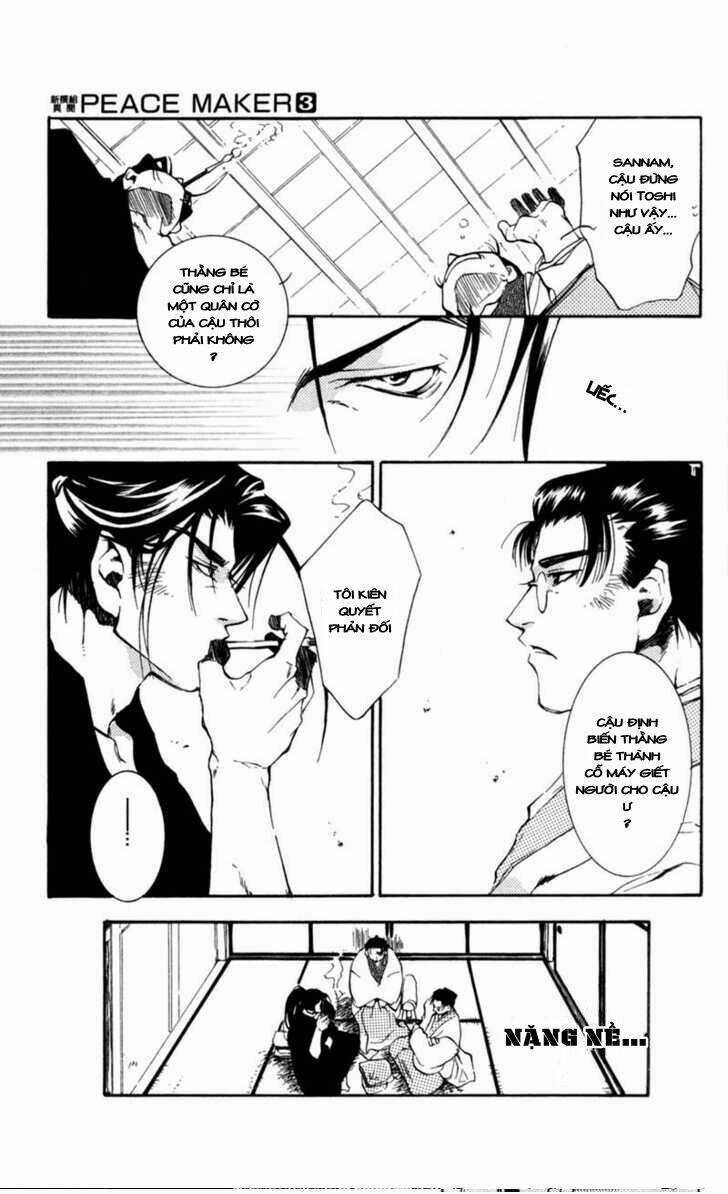 Shinsengumi Imon Peace Maker Chapter 11 trang 17