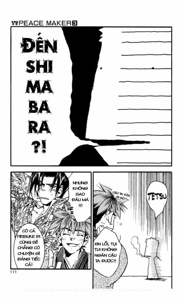 Shinsengumi Imon Peace Maker Chapter 13 trang 15