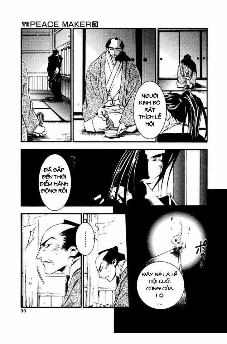 Shinsengumi Imon Peace Maker Chapter 13 trang 3
