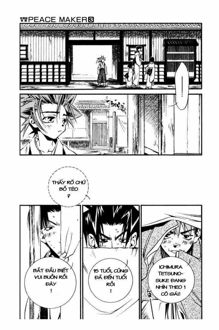 Shinsengumi Imon Peace Maker Chapter 13 trang 9