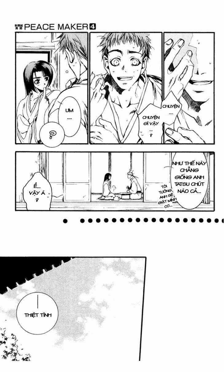 Shinsengumi Imon Peace Maker Chapter 16 trang 11