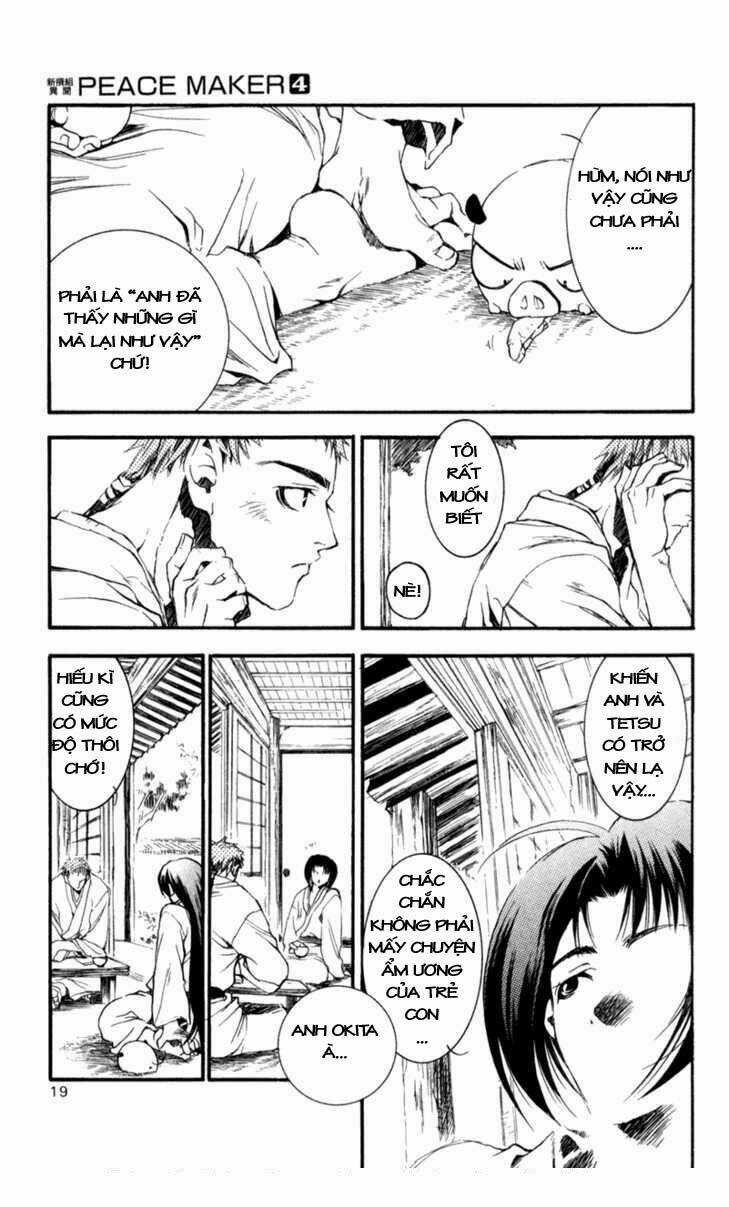 Shinsengumi Imon Peace Maker Chapter 16 trang 13