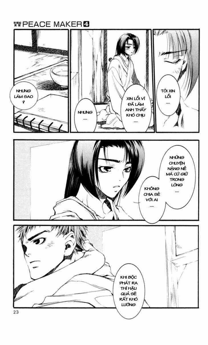 Shinsengumi Imon Peace Maker Chapter 16 trang 17