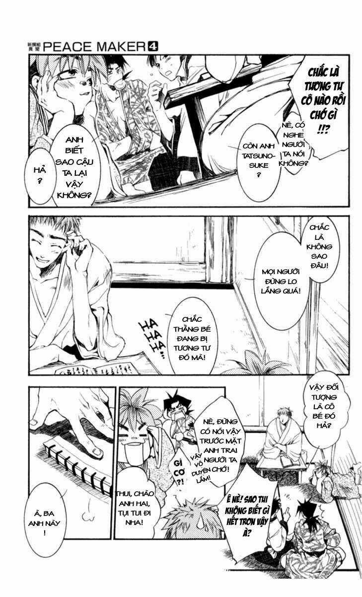 Shinsengumi Imon Peace Maker Chapter 16 trang 7