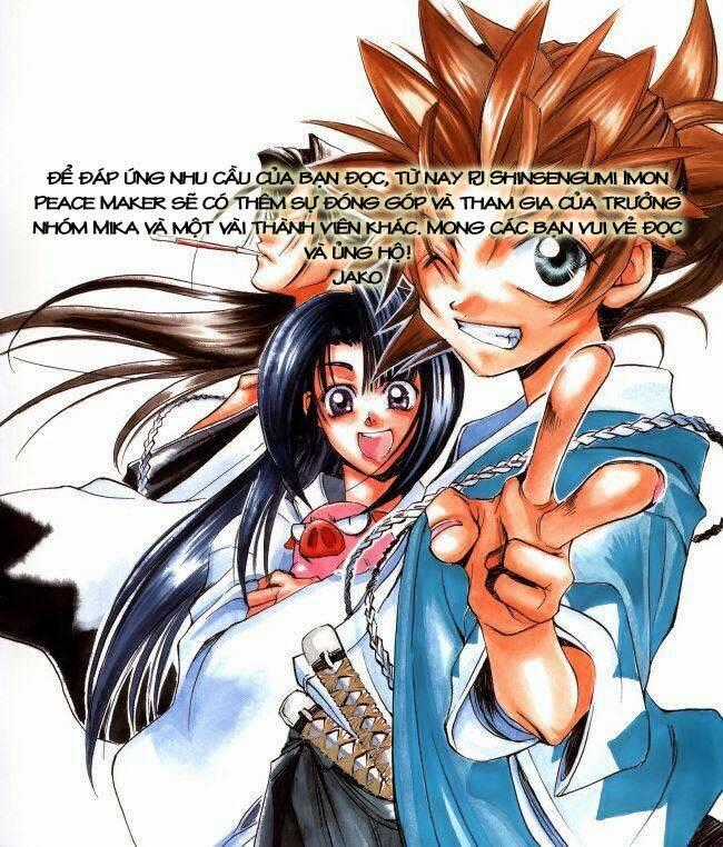 Shinsengumi Imon Peace Maker Chapter 17 trang 35
