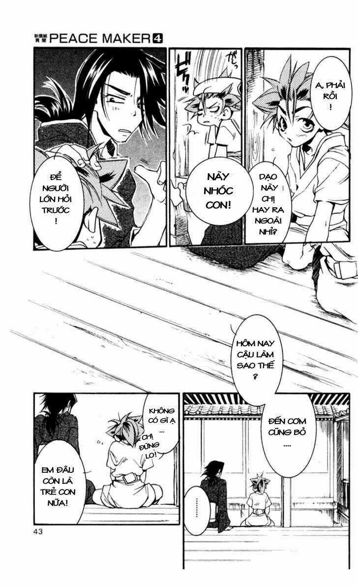 Shinsengumi Imon Peace Maker Chapter 17 trang 5