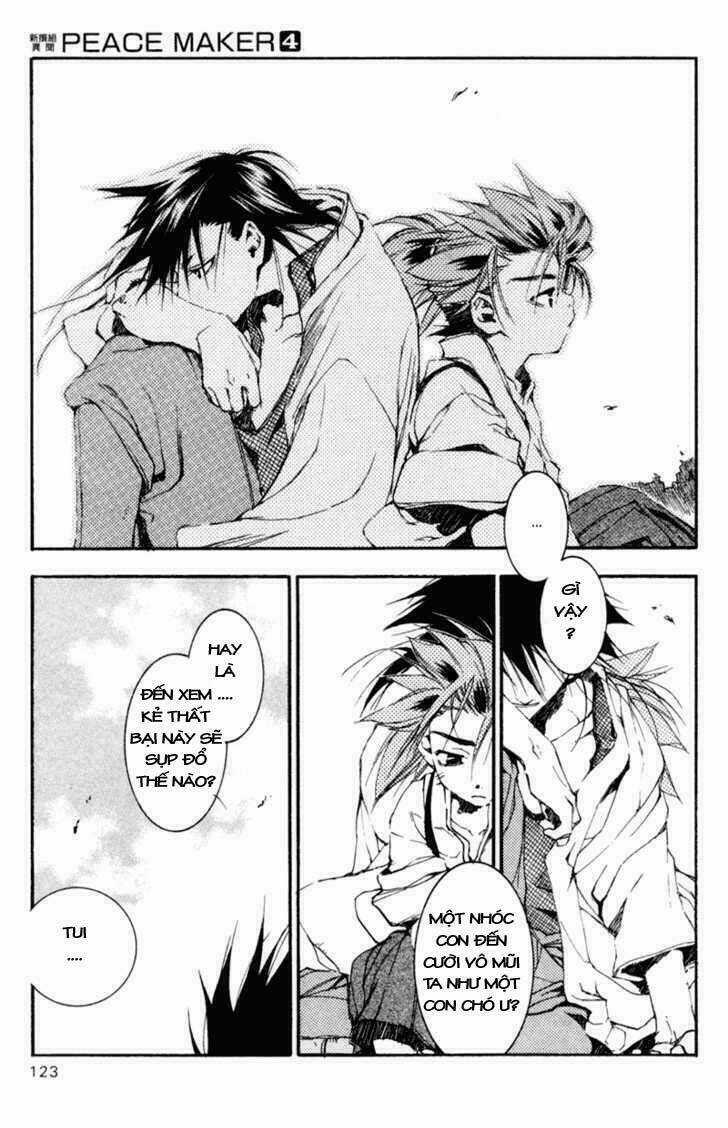 Shinsengumi Imon Peace Maker Chapter 19 trang 17