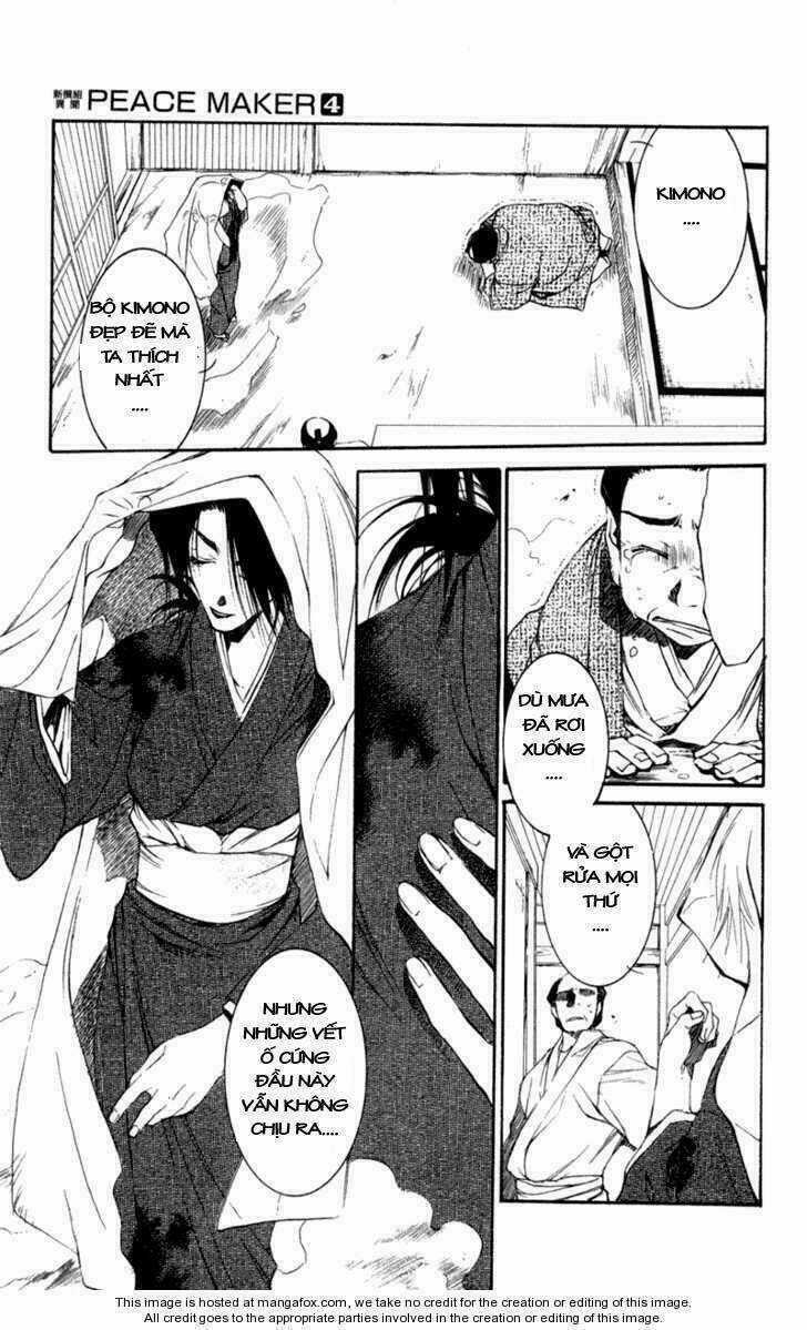 Shinsengumi Imon Peace Maker Chapter 20 trang 7