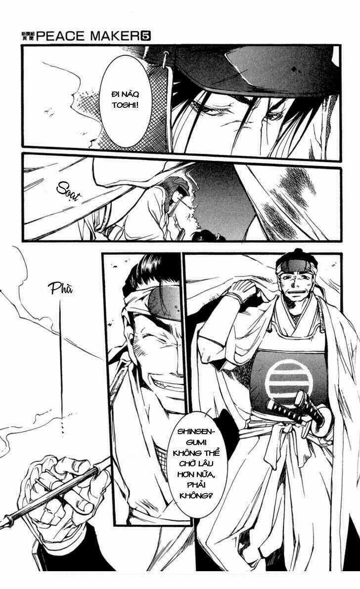 Shinsengumi Imon Peace Maker Chapter 23 trang 5