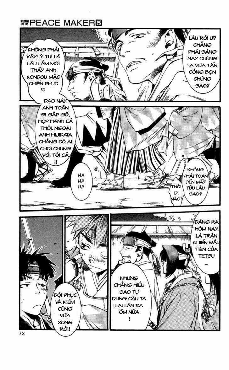 Shinsengumi Imon Peace Maker Chapter 23 trang 9