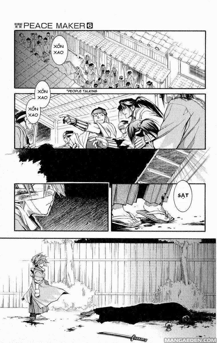 Shinsengumi Imon Peace Maker Chapter 28 trang 18