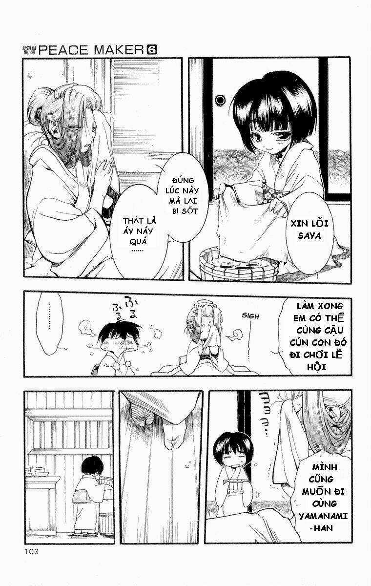 Shinsengumi Imon Peace Maker Chapter 29 trang 23