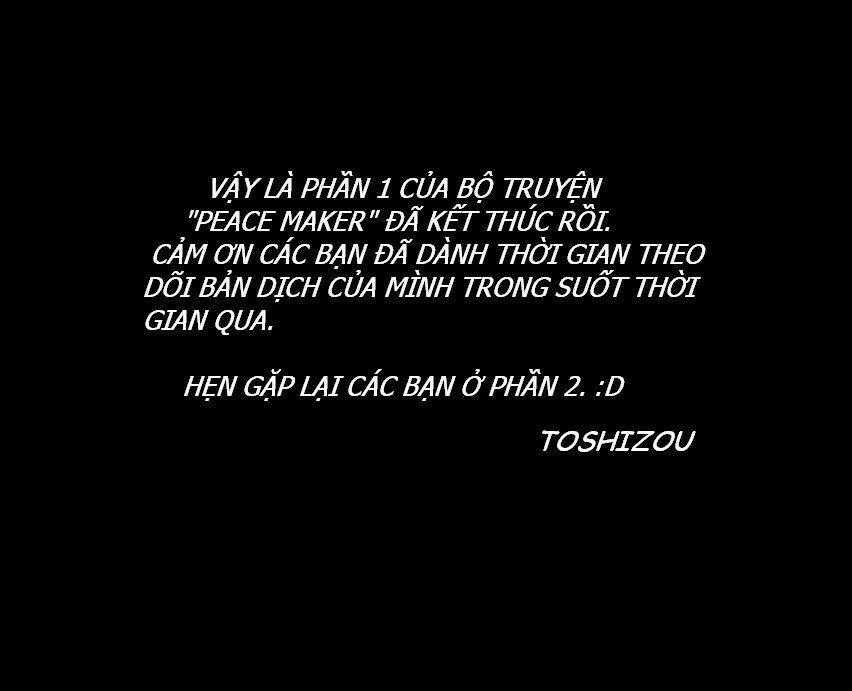 Shinsengumi Imon Peace Maker Chapter 29 trang 38