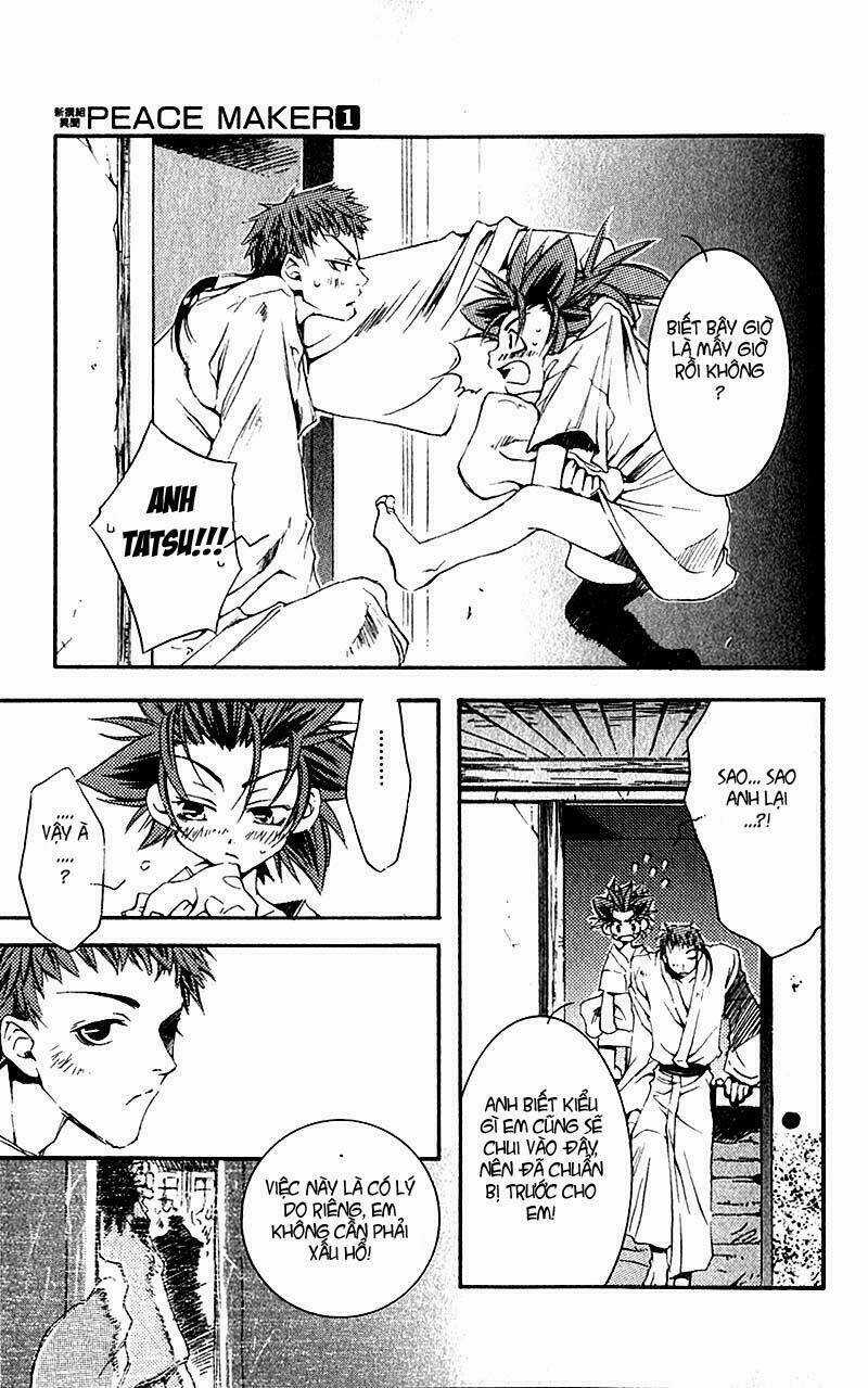 Shinsengumi Imon Peace Maker Chapter 3 trang 21