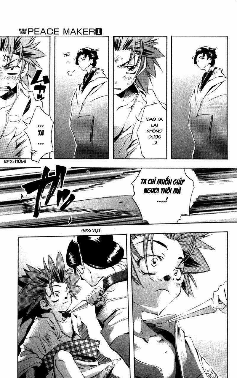 Shinsengumi Imon Peace Maker Chapter 4 trang 25